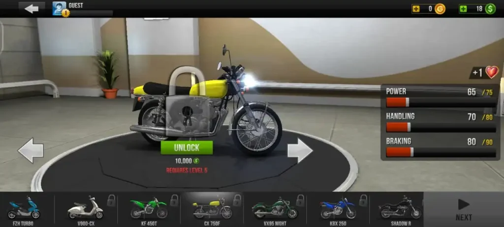 screenshot Traffic Rider Mod APK