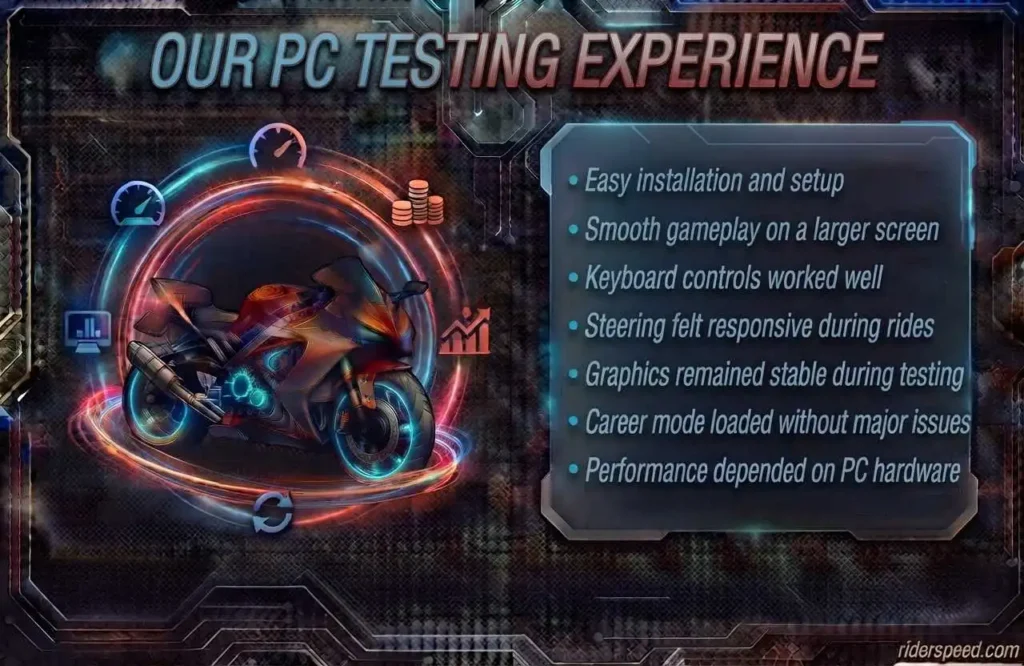 our testing esperience 