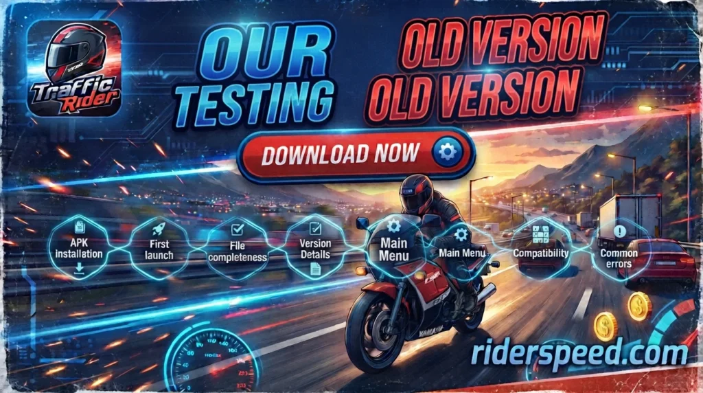 our old version testing process