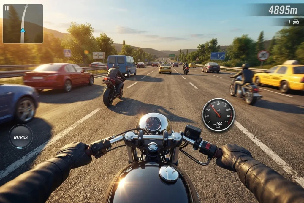 traffic rider for ios